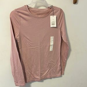 Light pink long sleeve tee